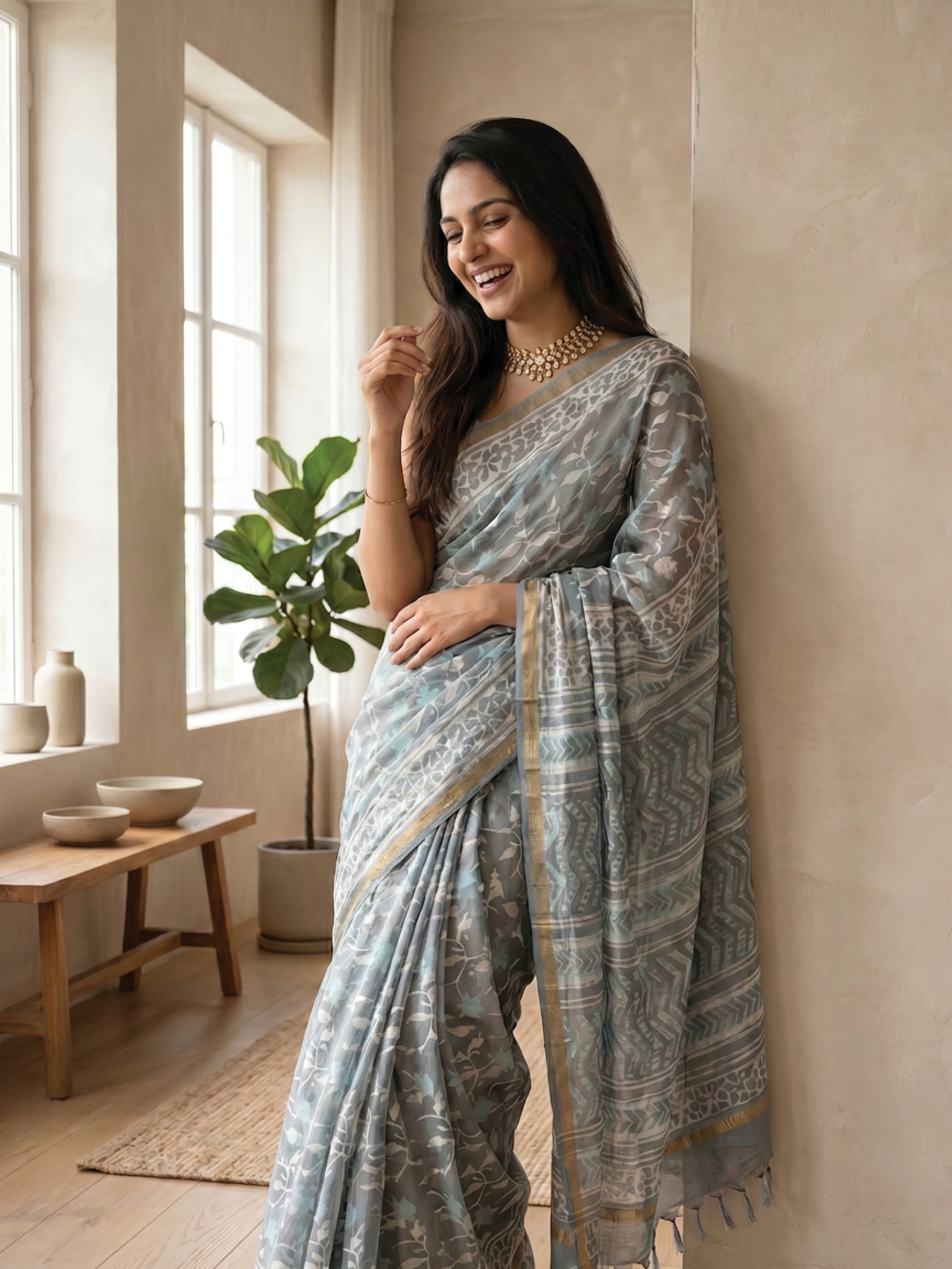 Rajeshwari Maheshwari Cotton Silk Saree
