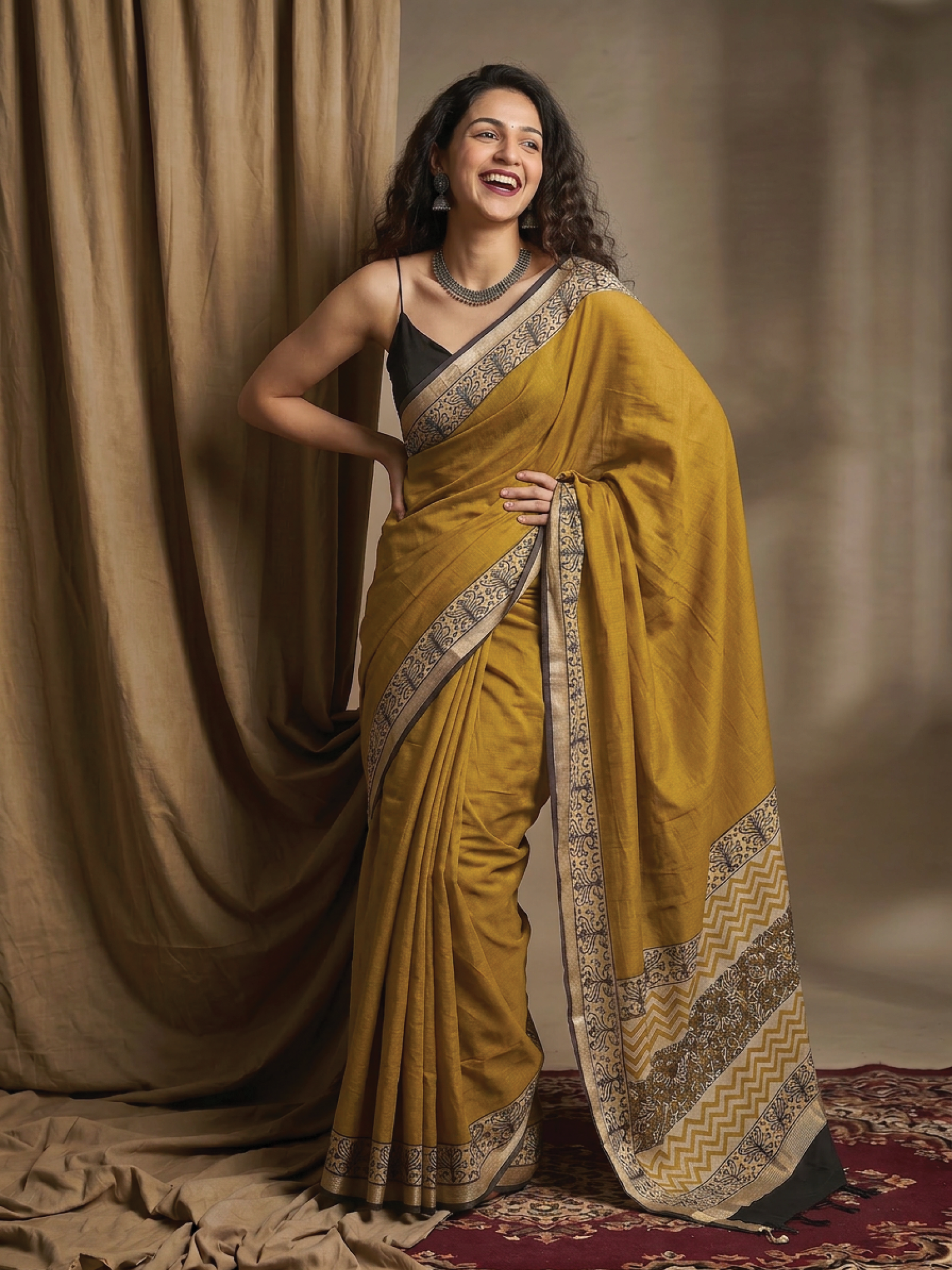 Aneya Maheshwari Cotton Silk Saree