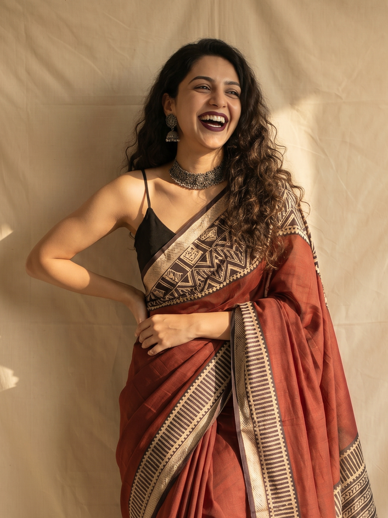 Lahira Maheshwari Cotton Silk Saree