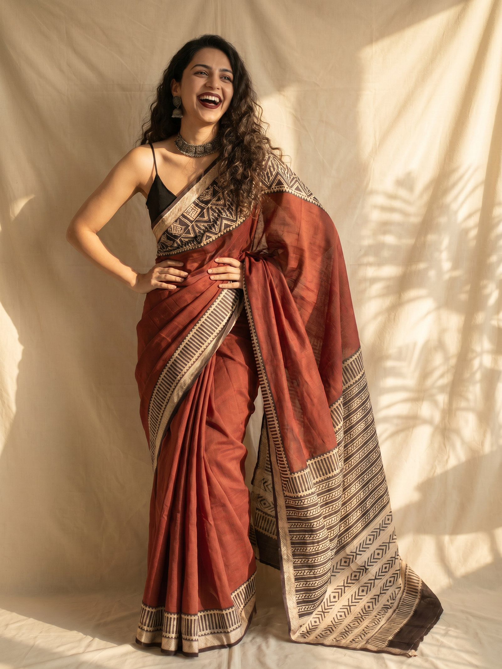 Lahira Maheshwari Cotton Silk Saree