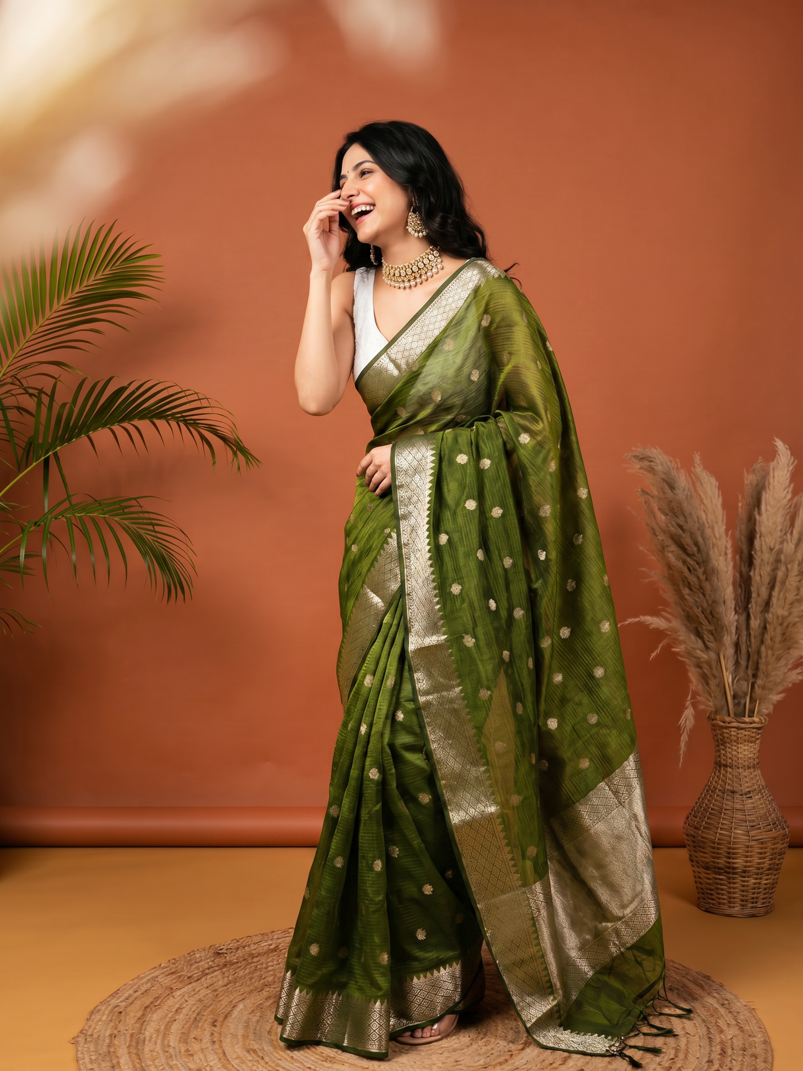 Noor Jaal Banarasi Cotton Saree