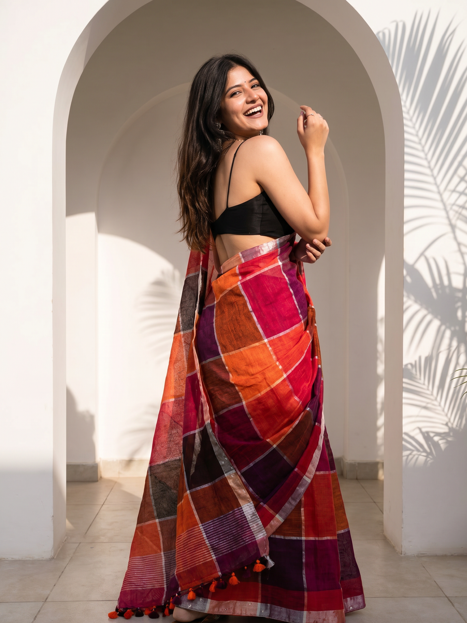 Linen Palette Saree