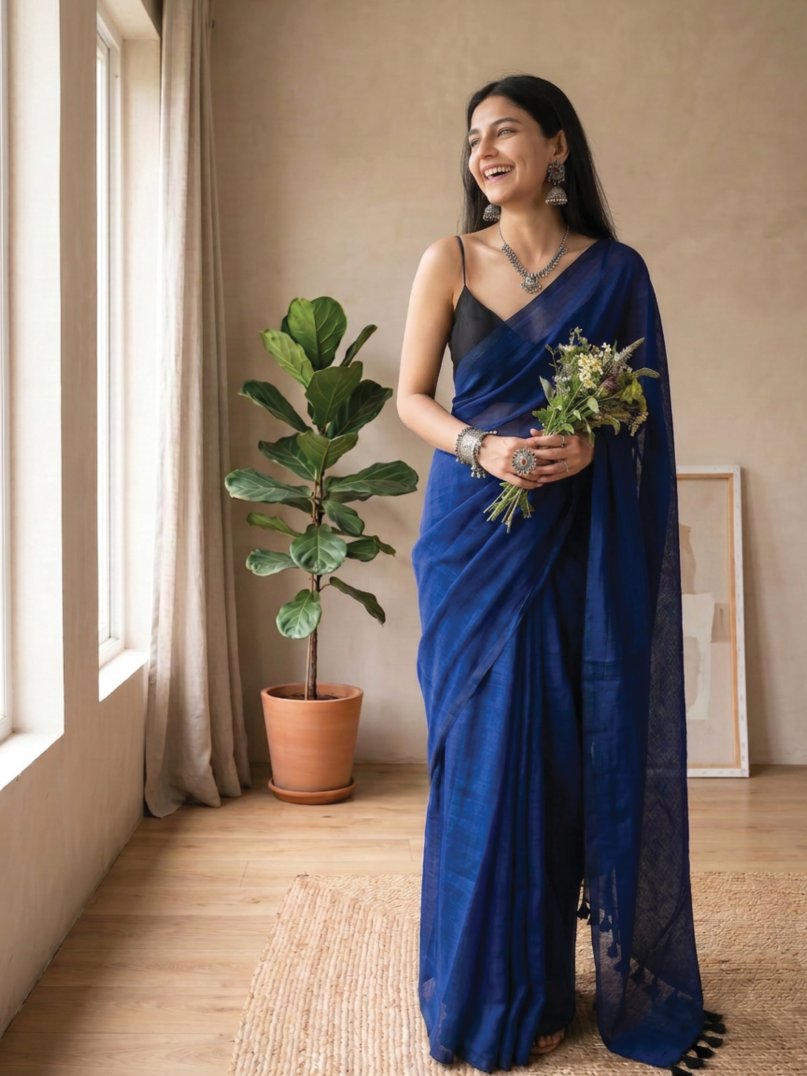 Jamun Cotton Saree