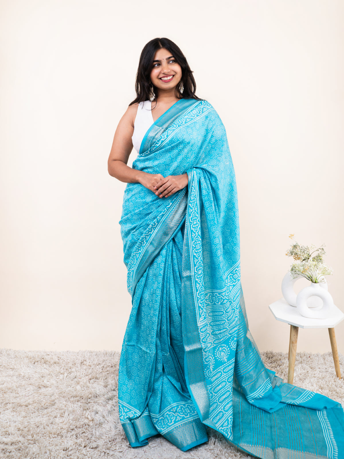 Aarini Maheshwari Cotton Silk Saree