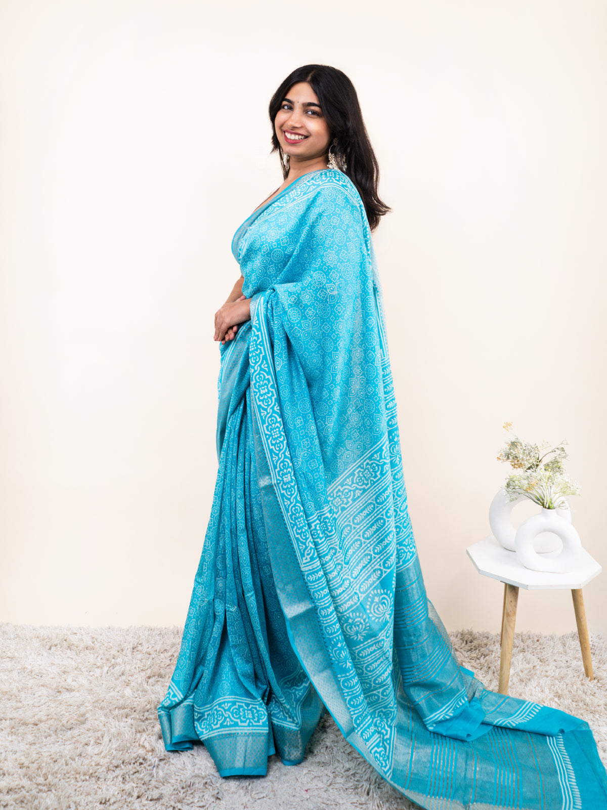 Aarini Maheshwari Cotton Silk Saree