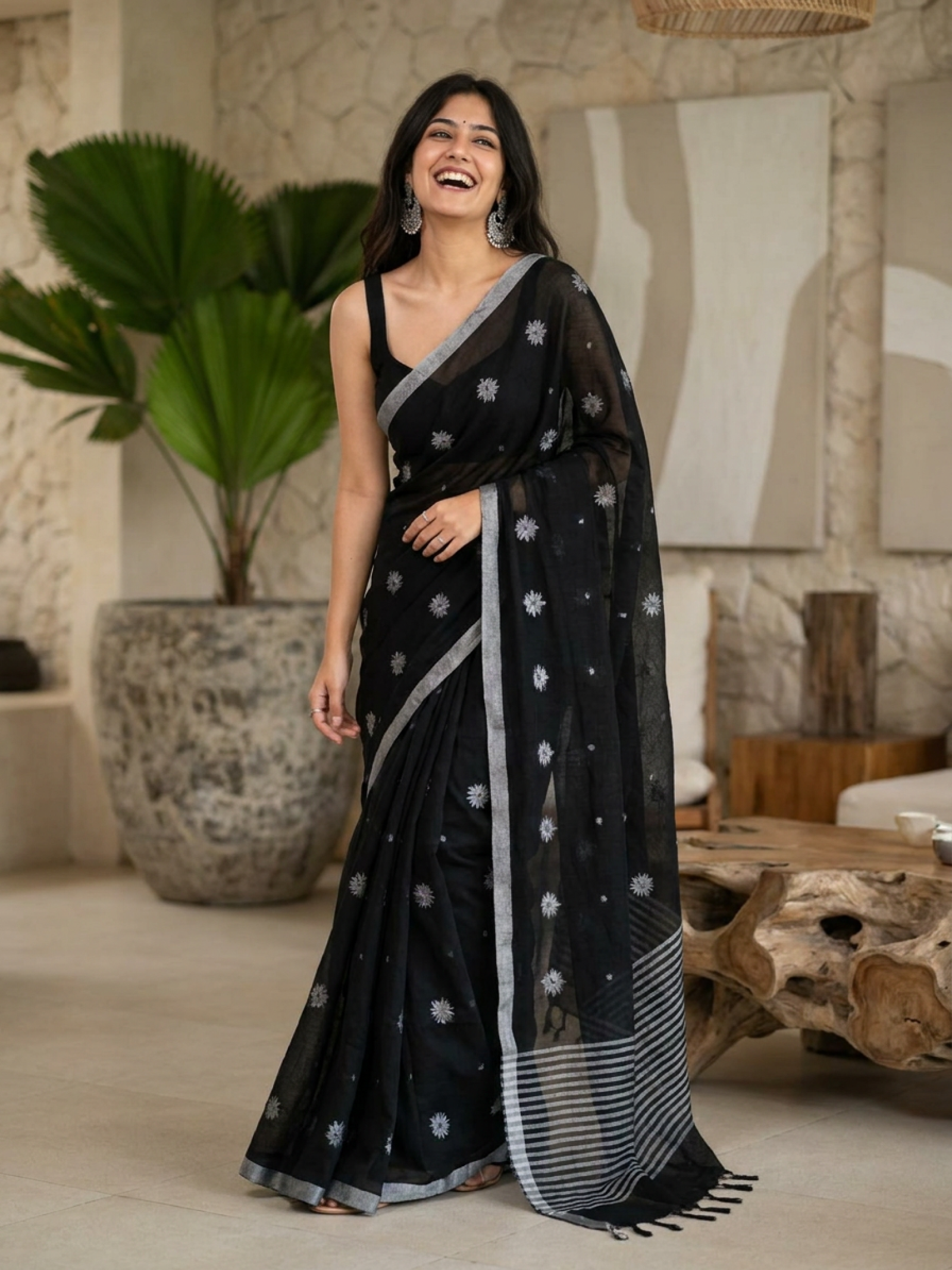Star Light Cotton Saree